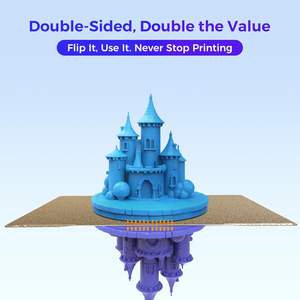 Plaque de construction Creality K2 PEI, accessoire d'imprimante 3D, résistant à la chaleur, haute résistance, résistance à l'usure - Product Image 3