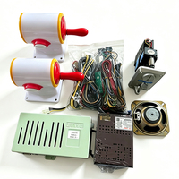 Kit DIY de jeu d'arcade de pêche 5 en 1, avec carte mère, joystick double cylindre, accepteur de pièces et haut-parleur pour machine de jeu d'arcade, pour 2 joueurs