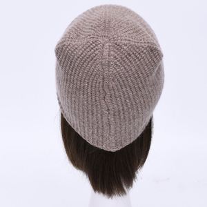 Wholesale Women Warm Ski Knitted Hat Soft Luxury Unisex Custom Winter Woman Men Outdoor Knit <b>Beanies</b> - Product Image 5