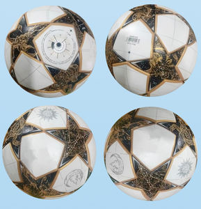 ลูกฟุตบอลคุณภาพสูง หนัง PU เย็บติดด้วยความร้อน สำหรับทีมชาติ ระดับมืออาชีพ ขนาด 5  โลโก้สั่งทำได้ ทนทาน เป็นมิตรกับสิ่งแวดล้อม - Product Image 2