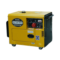 RTH 3,5-22KW/KVA Offener Rahmen Haushalts-Tragbarer Geräuscharmer Dieselgenerator mit Fernstart, Elektrischem ATS und Smart-Panel für Mehrfachstromversorgung