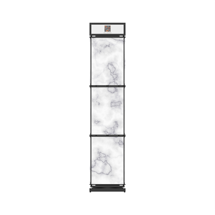 Apache Factory Customized Metal Marble Slabs Display Rack for Storing and Showcasing Marble Slabs in Store — view 5