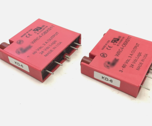 Módulo de Relé de Estado Sólido Enchufable para Montaje en PCB Vicor WRC4-OBXS11, Entrada Lógica de 24 VCC, Salida de 3~60 VCC 3A CC, Diseño Compacto - Product Image 1