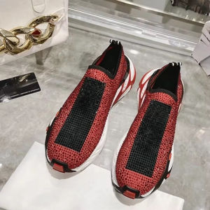 Zapatos de Diseñador de Lujo, Originales, con Logotipo Personalizado, Zapatillas de Moda Transpirables con Cordones, Malla Cómoda, Antideslizantes para Caminar - Product Image 3