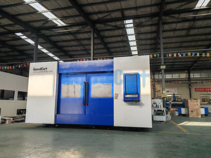 Máy Cắt Laser Sợi CNC 3000*6000Mm Chất Lượng Cao Cho Tấm Kim Loại Thép Có Bàn Đôi - Product Image 5