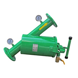 Filtre à brosse en acier au carbone de 2 pouces Filtre semi-automatique en <span class=keywords><strong>Y</strong></span> pour l'irrigation - Product Image 2