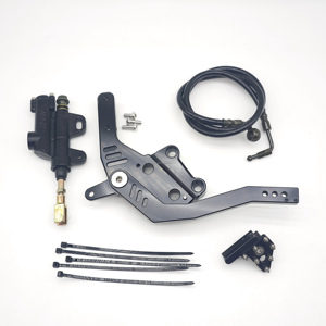 Kit Rem Kaki CNC Aluminium FMO Talaria XXX 3X Pemasangan Langsung Tanpa Merusak untuk Aksesoris Sepeda Motor - Product Image 3