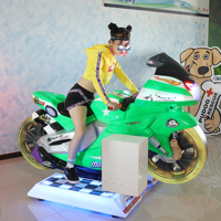 MOTO X M SKY Fiberglass Link Mode Jeux d'arcade d'intérieur Manèges pour enfants Machines de récompense à monnayeur Zone de jeux en promotion