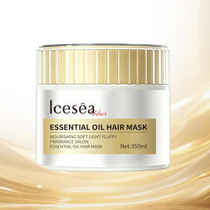 Masque capillaire à la kératine et aux peptides, marque privée, anti-frisottis, réparateur pour cheveux secs et abîmés par les traitements chimiques, vente en gros OEM - Product Image 3