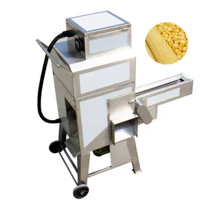 Paslanmaz çelik mısır mısır Dehusking Sheller makinesi TATLI MISIR kabuğu tohum kaldırma makinesi