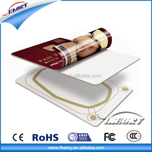 Carte d'identité professionnelle RFID en PVC, impression offset, prix d'usine, cadeau d'entreprise - Product Image 4