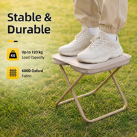 à glissière Tabouret pliant portable Tabouret pliant portable pour les activités de plein air Tabouret de camping portable