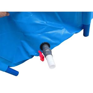 Tanque de estanque de peces de Pvc móvil, acuarios y accesorios de capacidad azul de plástico para agricultura sostenible, estanque de peces Koi de plástico - Product Image 6