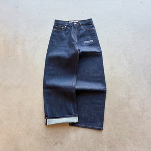 Jeans de Mezclilla Cruda Japonesa de Alta Calidad del Fabricante Original para Hombre, Jeans de Mezclilla Cruda Personalizados para Hombre - Product Image 2