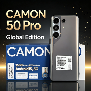 สมาร์ทโฟน TECNO Camon 50 pro 5g รุ่นดั้งเดิม หน่วยความจำขนาดใหญ่ 16GB+1TB กล้อง 108MP ปลดล็อคทั่วโลก ราคาประหยัด รับประกัน 1 ปี - Product Image 2