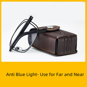 <span class=keywords><strong>Gafas</strong></span> de Lectura Plegables Multifocales Fotocromáticas con Bloqueo de Luz Azul para <span class=keywords><strong>Presbicia</strong></span>, Visión de Cerca y Lejos - Product Image 6