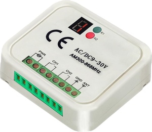 Récepteur universel compatible YET402PC-MF multi-fréquence 280 MHz-868 MHz 2 canaux avec interrupteur DIP pour télécommandes BF Liftmast <span class=keywords><strong>Somm</strong></span> - Product Image 4