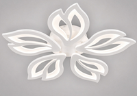 Plafonnier LED Moderne Nordique en Forme de Pétale IP44 6000K, Design Créatif Fleur, pour Chambre et Bureau, Stock Usine, Vente en Gros, Fournisseur Russie