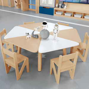 Meubles de garderie Montessori, étagère de rangement pour jouets en bois pour enfants, organisation de la salle de classe de la crèche - Product Image 3
