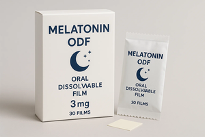 <span class=keywords><strong>Film</strong></span> de dissolution orale de mélatonine OEM pour la gestion de l'aide au sommeil et de l'insomnie des adultes <span class=keywords><strong>Film</strong></span> de dissolution orale Relax Mood Sleep - Product Image 4