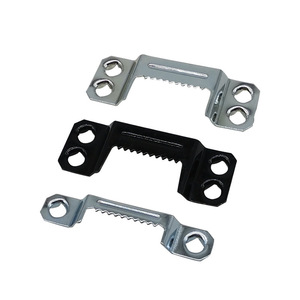 Hongzun Metal <b>Hanger</b> Hook 4201 4202 Two Hole Four Hole Serrated Wall Mounted Iron Rust Resistant Minimalist Style - Product Image 1