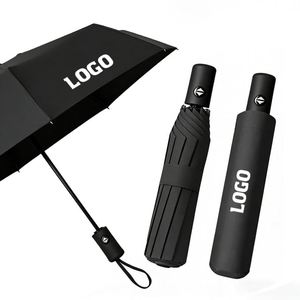 Parapluie automatique personnalisable Ww5175 avec logo imprimé, pare-soleil, coupe-vent, promotionnel, cadeau, uni - Product Image 1