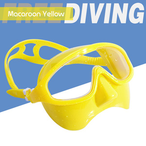 Masque de plongée encadré à une fenêtre, verre trempé 4,0 mm, faible volume, silicone, pour sports nautiques universels - Product Image 2