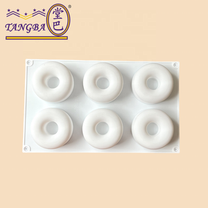 قالب موس سيليكون دائري من التانغبا ، قالب كيك لخبز الحلوى ، قوالب سيليكون مقاومة للحرارة العالية للخبز - Product Image 6