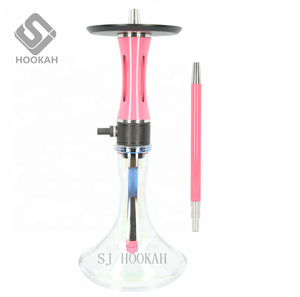 Bán buôn New hình dạng độc đáo Đức thép không gỉ Shisha hookah Bộ colourful với gương kỹ thuật giá rẻ và phong cách - Product Image 3