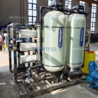 Machine de purification d'eau par osmose inverse pour puits souterrains, adoucisseur portable 150 GPD 99% pour usage domestique