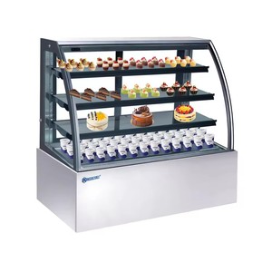 Bánh hiển thị tủ lạnh bánh mì Showcase tủ tủ lạnh siêu thị trượt cửa kính refrigeretion thiết bị - Product Image 3