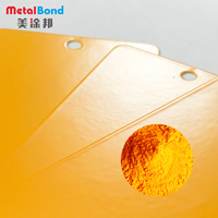 Metal Dolaplar ve Ev Aletleri için İç Mekan Koruması RAL1021 Sarı Epoksi Polyester Toz Boya
