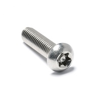 Ingks SS304 SS316 A2 A4 Anti-vol ISO7380 Bouton Tête Torx Pin Six Lobes Sécurité Torx Vis