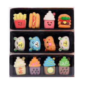 Guo Liqi Cartoon Bear Shape Handmade Fruity <strong>Marshmallow</strong> Children's Candy <strong>Gift</strong> Box Cute Halal Soft Candy 80g Multi-Colored - Product Image 5