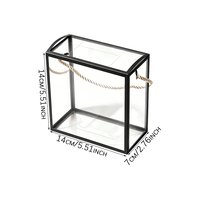 Boîtes cadeaux transparentes portables en PVC avec poignée pour bonbons, pain, gelée, cadeaux de fête - Sacs en plastique transparents et emballages de mariage