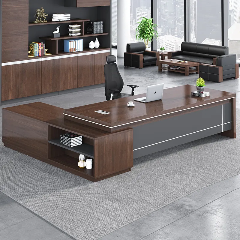 Luxury office furniture CEO office desk executive office boss commercial table