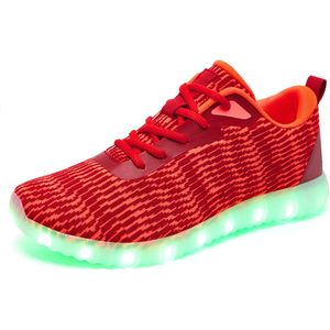 Chaussures lumineuses LED, baskets rechargeables par USB, unisexes, pour adultes, chaussures de course, de fête et de danse - Product Image 1