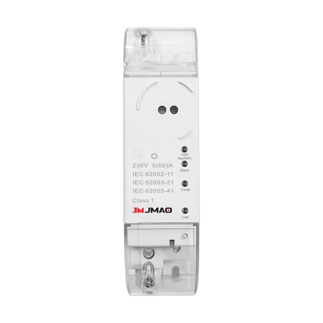 IEC62052-11/IEC62053-21 Smart LoRaWAN Single Phase Power Meter Wireless KWh Meter LCD Display RS485 DIN Rail Meters Waterproof