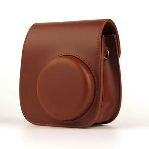 Étui en PU pour appareil photo instantané Instax Mini 11, sac en cuir PU avec poche et bandoulière réglable - Product Image 2