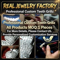 Grillz Moissanite Personnalisés de Qualité Supérieure en Argent Sterling 925, Entièrement Pavés, Style Hip Hop Iced Out, Bijoux Dentaires 8 Dents Supérieures 8 Dents Inférieures pour Hommes et Femmes