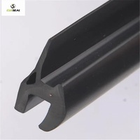 Joint d'étanchéité en caoutchouc EPDM en forme de T pour toit ouvrant de voiture, étanche, coupe-vent, résistant à l'ozone, dureté 60-70SHA, pour console centrale