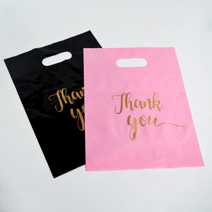Bolsas de Compras de Plástico Impermeables con Logotipo Personalizado, Bolsas de Embalaje Impresas a Color - Product Image 1