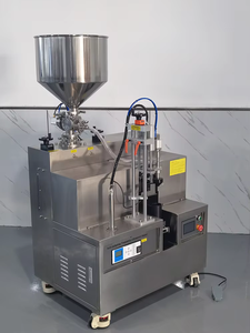 Tube Filling and Sealing Machine for Food Peanut <b>Butter</b> with Touchscreen & Auto Alignment & Multi-Seal Ring Clamp - Product Image 5