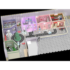 Une ville de jeu fantaisiste moderne pour les enfants dans les centres de jeu, offrant une <span class=keywords><strong>aventure</strong></span> urbaine unique et imaginative. - Product Image 4