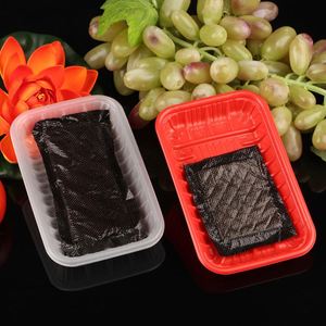 Bandeja para Alimentos, Papel Absorbente de Alta Calidad para Carne, 160x80mm, 1~3 Días, 45ml/unidad, Misource, Blanco, Negro, 500 Unidades, CN;GUA - Product Image 4