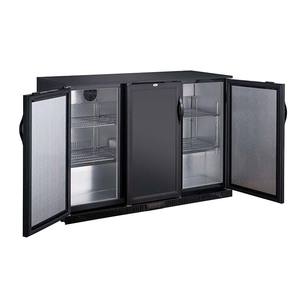 Le plus récent hôtel utilise des refroidisseurs de barre arrière commerciaux <span class=keywords><strong>3</strong></span> <span class=keywords><strong>portes</strong></span> arrière bar réfrigérateur boisson gazeuse sous bar comptoir réfrigérateur - Product Image 3