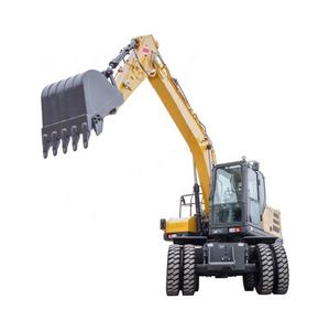 La mejor excavadora de ruedas China 14T XE150WD con motor y bomba Yanmar 1 año de garantía - Product Image 1