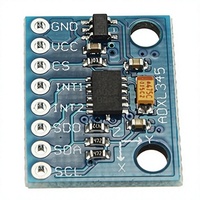 Módulo de Detección de Inclinación y Aceleración Gravitacional Digital de Tres Ejes ADXL345 GY-291 con Interfaz Dual I2C SPI y Placa de Expansión con Sensor MEMS