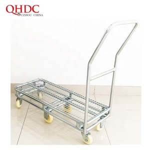 Chariot de poignée en métal <span class=keywords><strong>à</strong></span> <span class=keywords><strong>6</strong></span> <span class=keywords><strong>roues</strong></span>, chariot mobile de gaz, livraison gratuite - Product Image 3