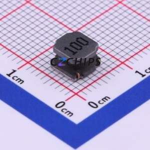 CR6045-100M ตัวเหนี่ยวนำไฟฟ้าแบบ SMD,6x6 มม. ( ค่าความเหนี่ยวนำ: 10uH )( ความแม่นยำ: 20% กระแสไฟฟ้าที่กำหนด: 2.5A ) - Product Image 1